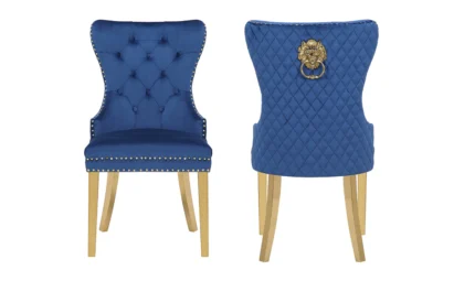 Simba Dining Chair with Gold Legs