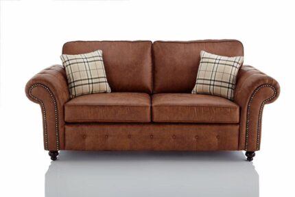 Oakland Leather 3 Seater