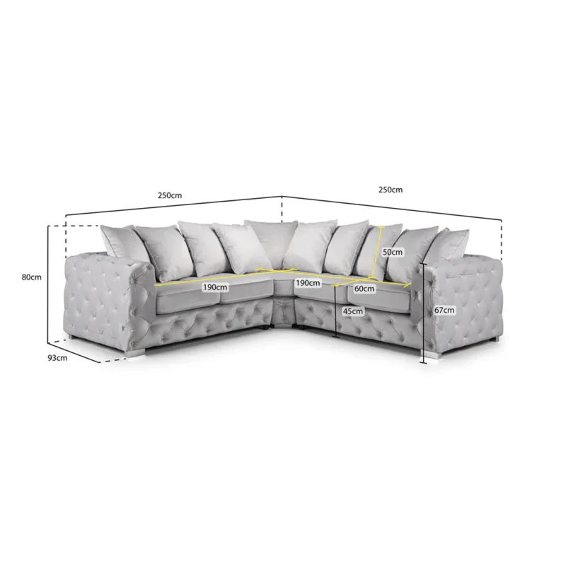 Light Matrix Corner Sofa